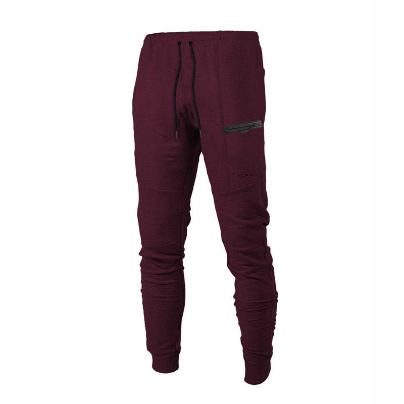 Men's Cotton Joggers with Drawstring Waist