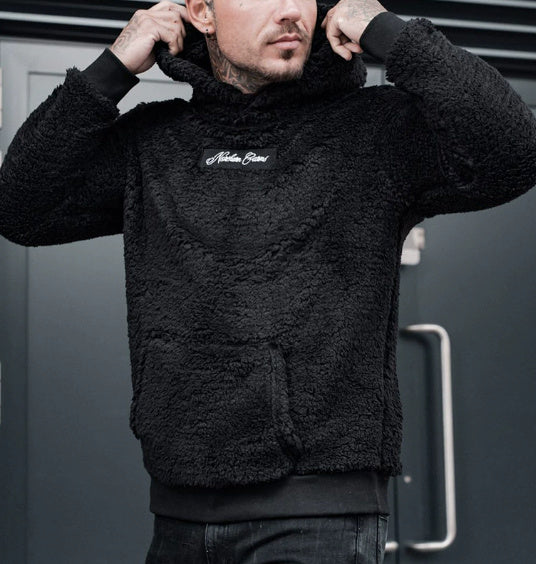 Men's Pullover Hoodie with Large Front Pocket