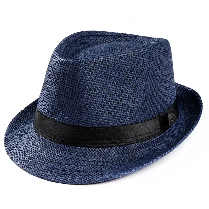 Foldable Wide-Brim Straw Sun Hat