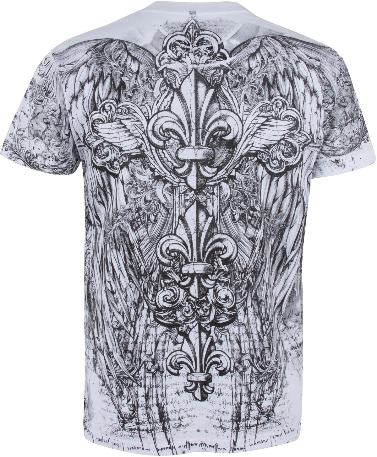 Men's Fleur-de-Lis & Vines Graphic Tee