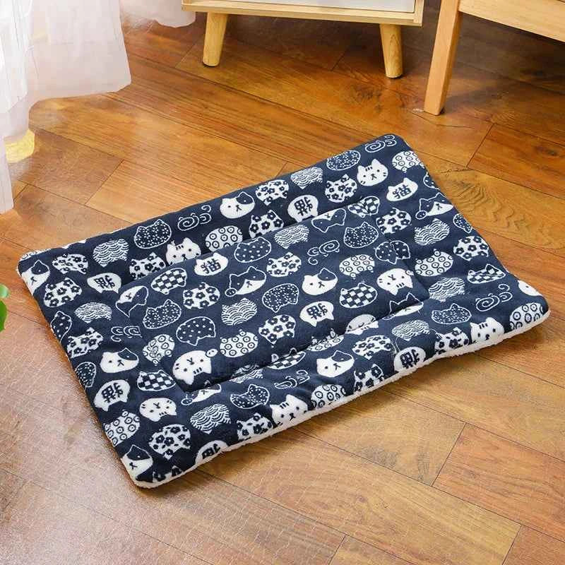 Flannel Crate Mat & Dog Bed