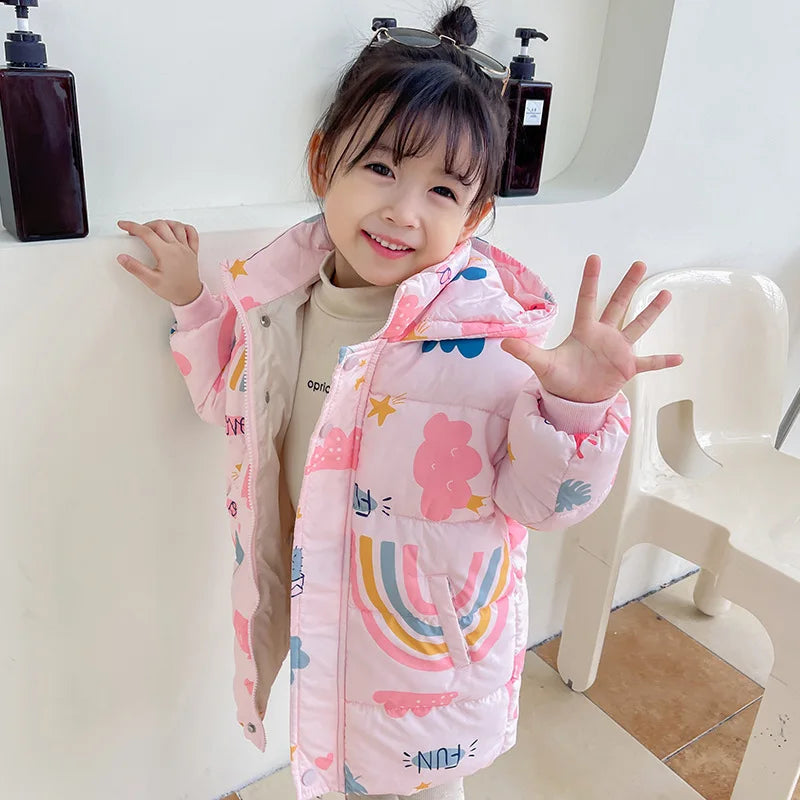 Kids Hooded Winter Jacket