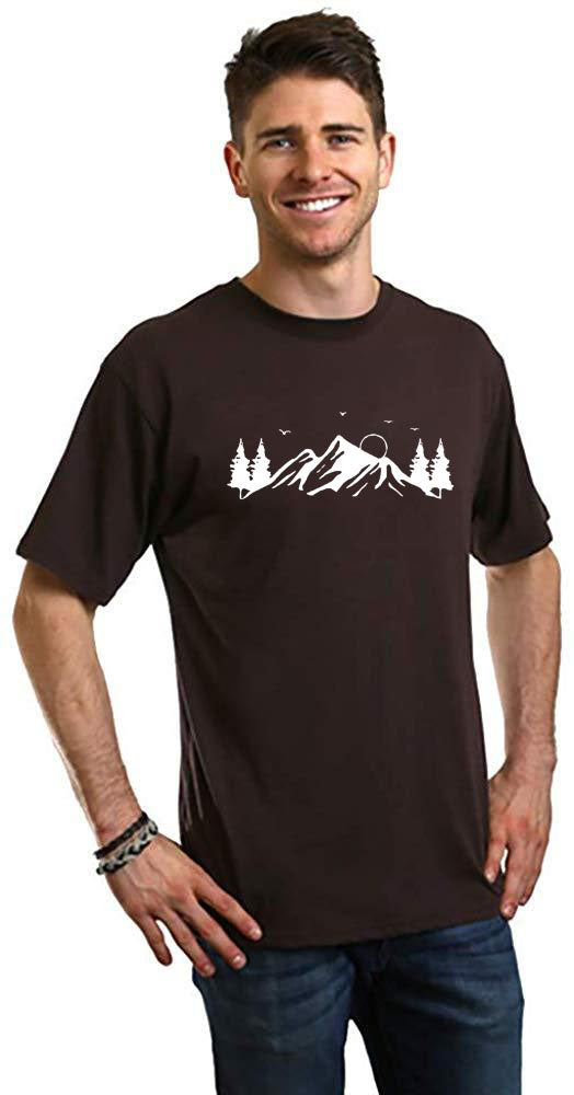 Mauna Kea Bamboo-Cotton Graphic Tee