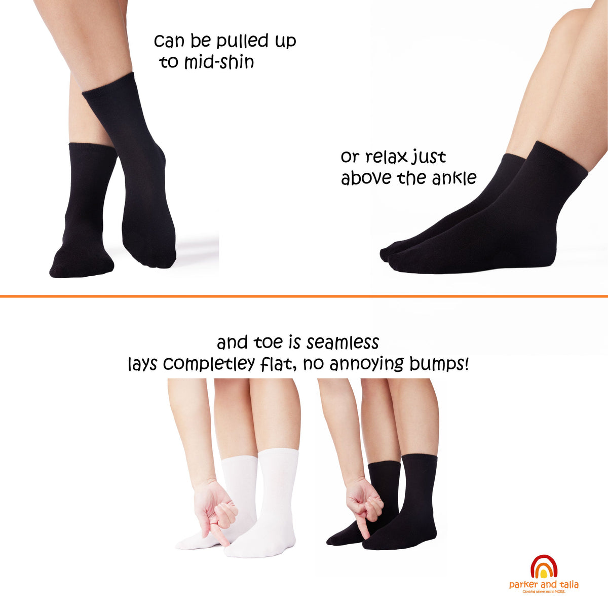 SmoothToe Crew Socks – 3-Pack