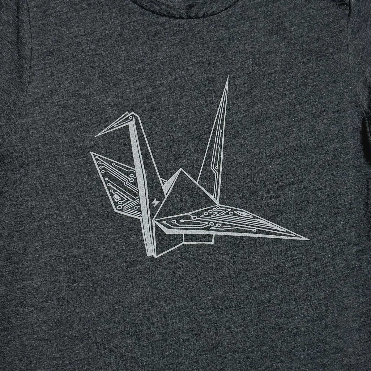 Kids' Tech-gami Origami Crane Graphic Tee