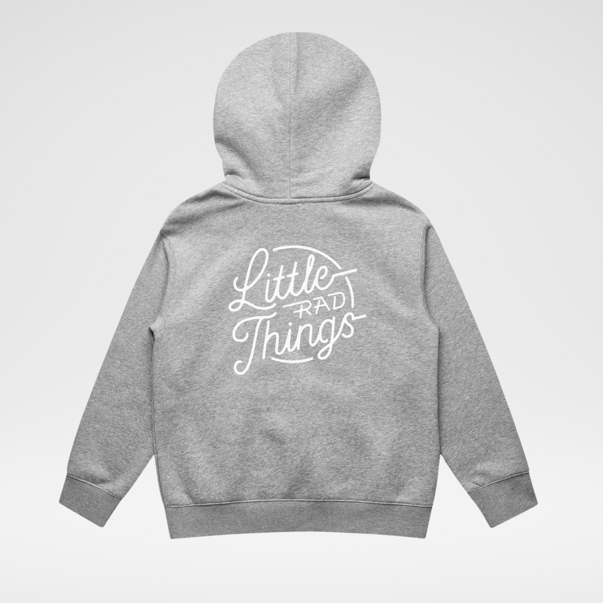 Circle Logo Hoodie – Heather Gray