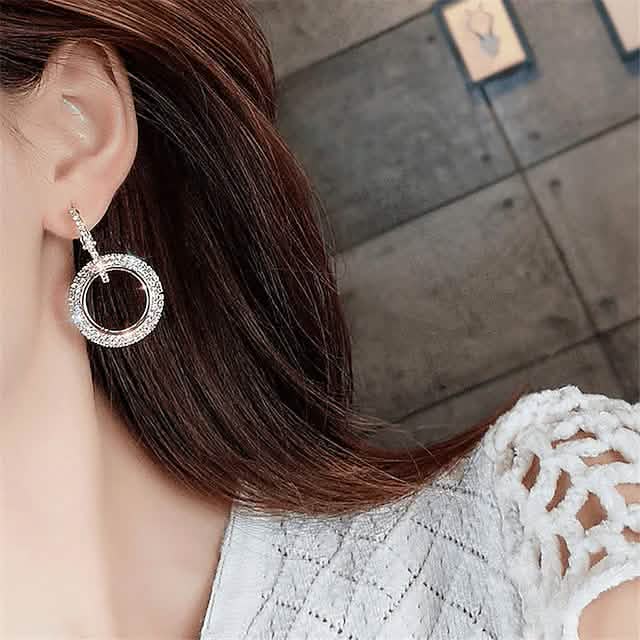 Women's Cubic Zirconia Crystal Earrings
