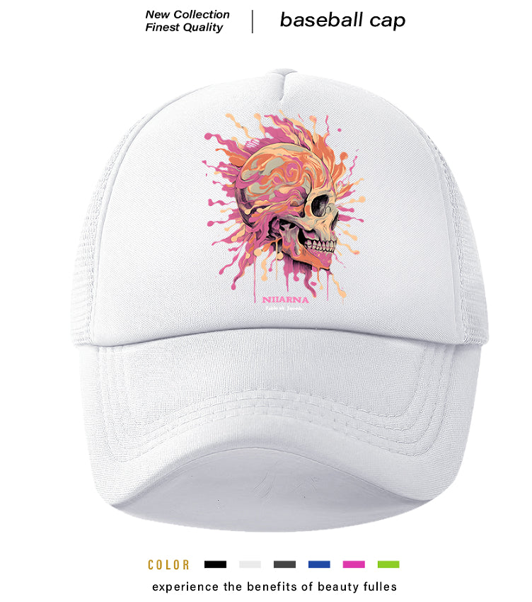 Men's Skull Baseball Cap – 6 Colors