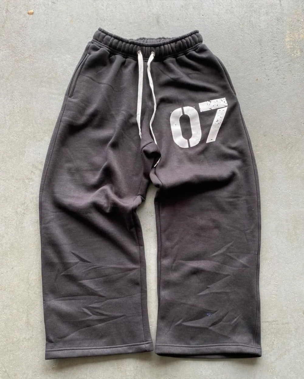 Men's Sporty Lace-Up Pants
