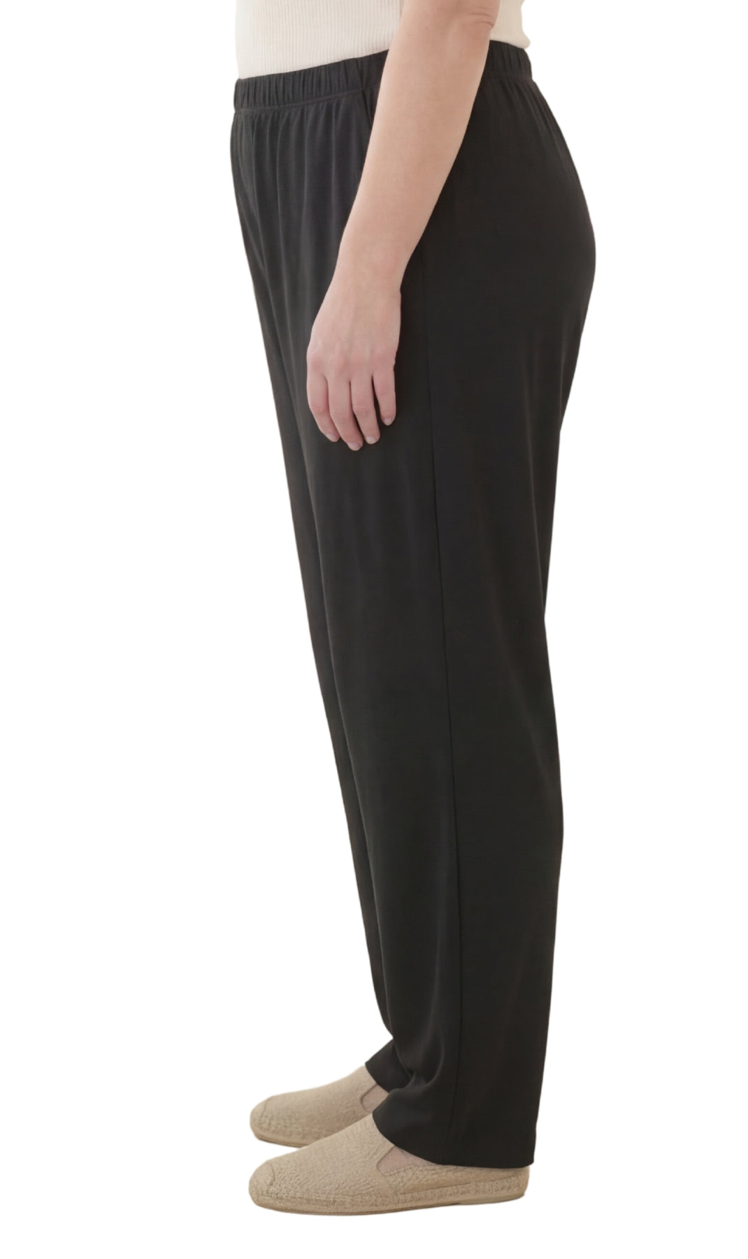 Women's Pull-On Knit Pants – Elastic Waist