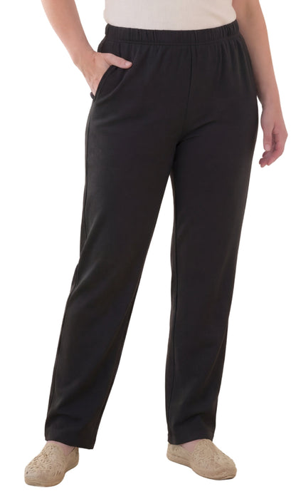 Women's Pull-On Knit Pants – Elastic Waist