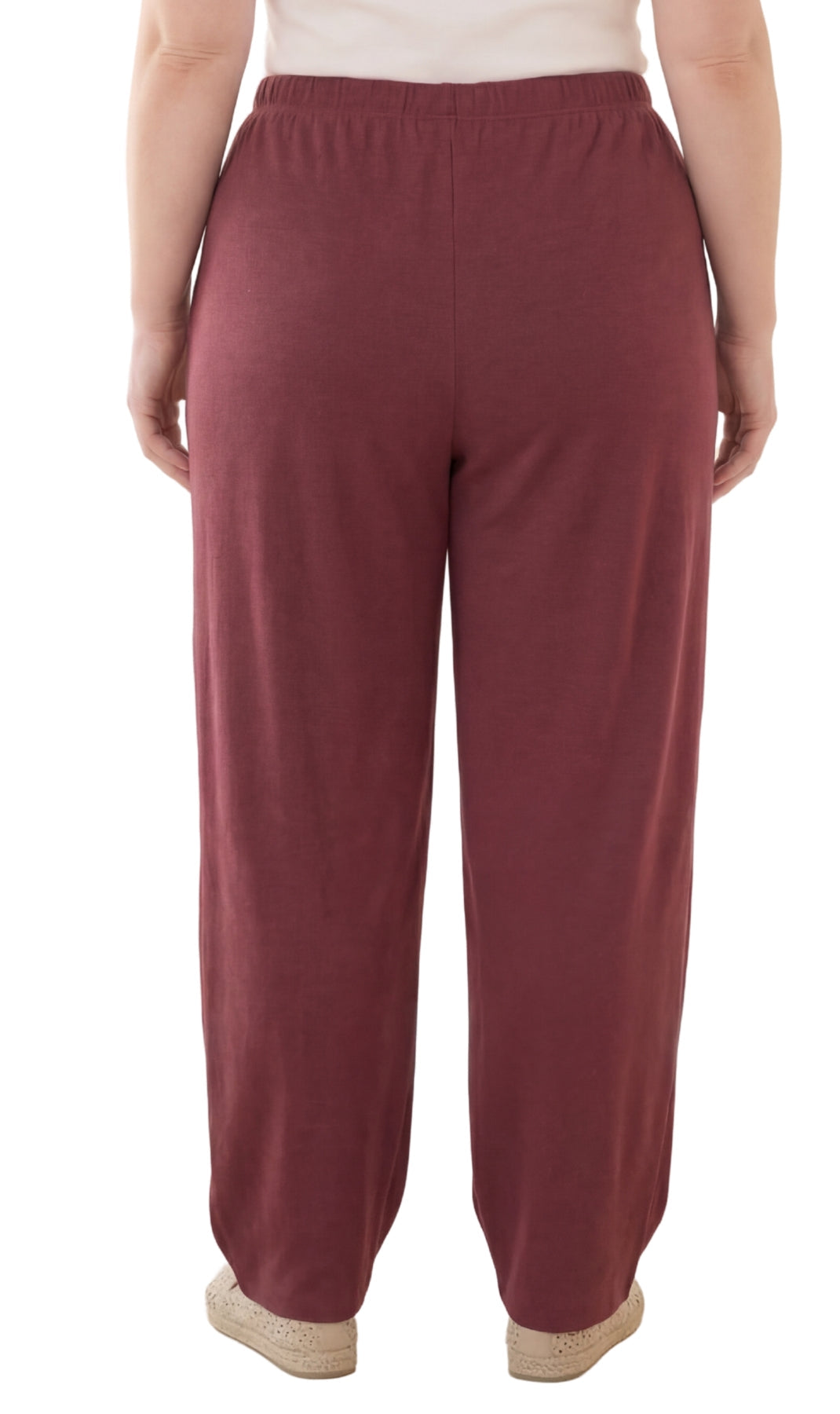 Women's Pull-On Knit Pants – Elastic Waist