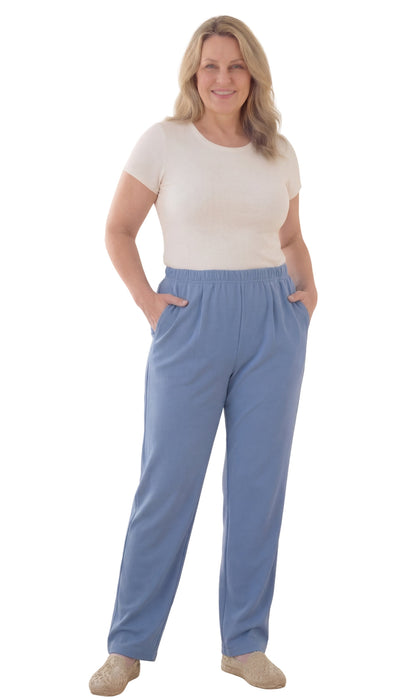 Women's Pull-On Knit Pants – Elastic Waist