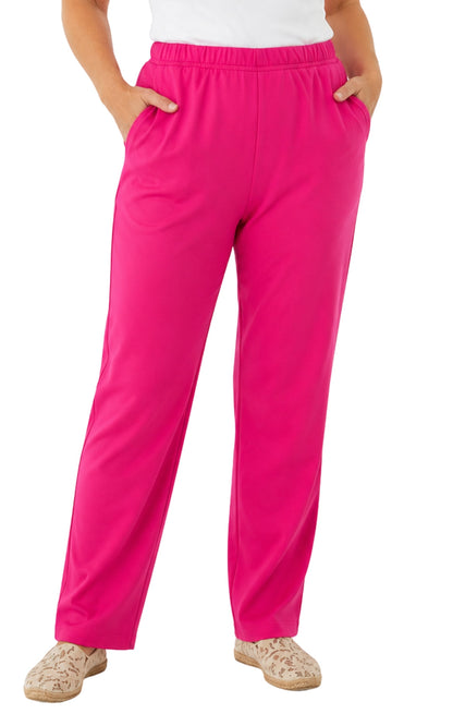 Women's Pull-On Knit Pants – Elastic Waist