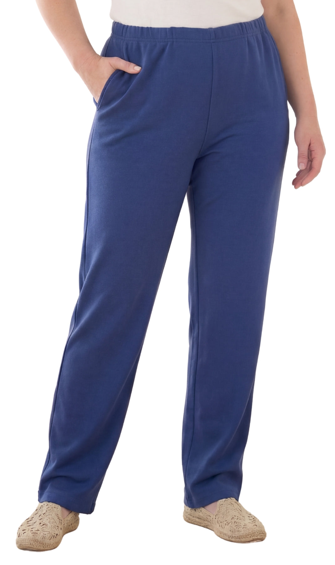 Women's Pull-On Knit Pants – Elastic Waist