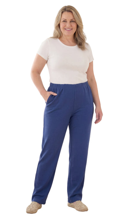 Women's Pull-On Knit Pants – Elastic Waist