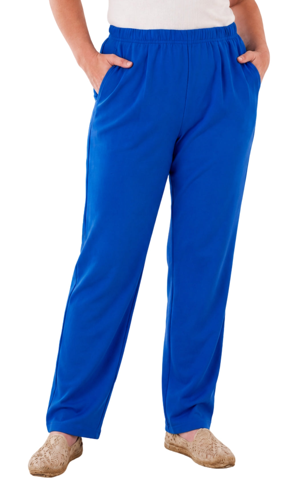 Women's Pull-On Knit Pants – Elastic Waist