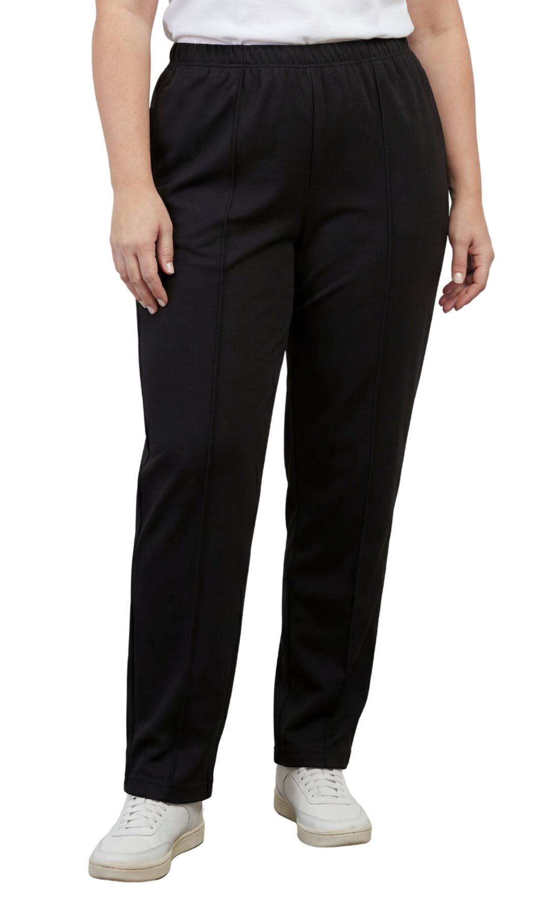 Women's Pull-On Dress Slacks – Elastic Waist