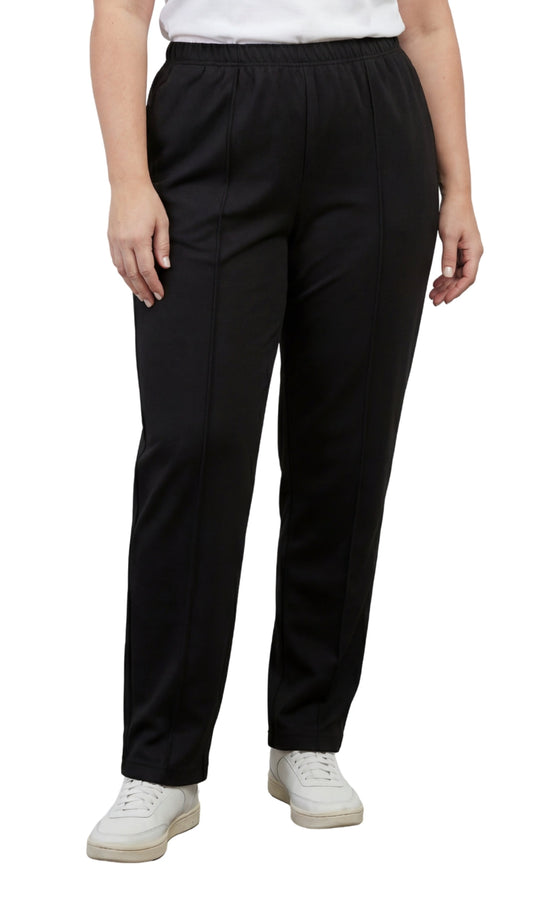 Women's Pull-On Dress Slacks – Elastic Waist