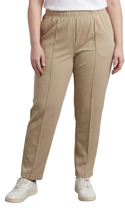 Women's Pull-On Dress Slacks – Elastic Waist
