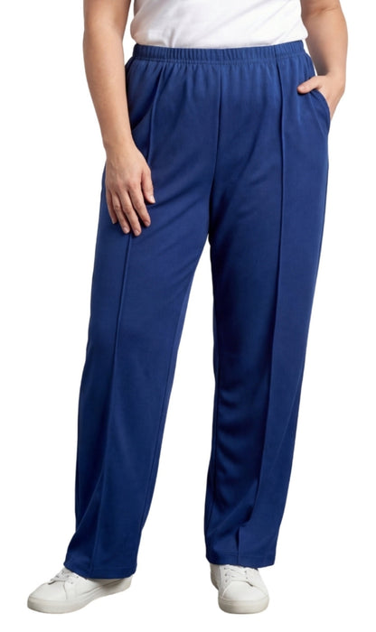 Women's Pull-On Dress Slacks – Elastic Waist
