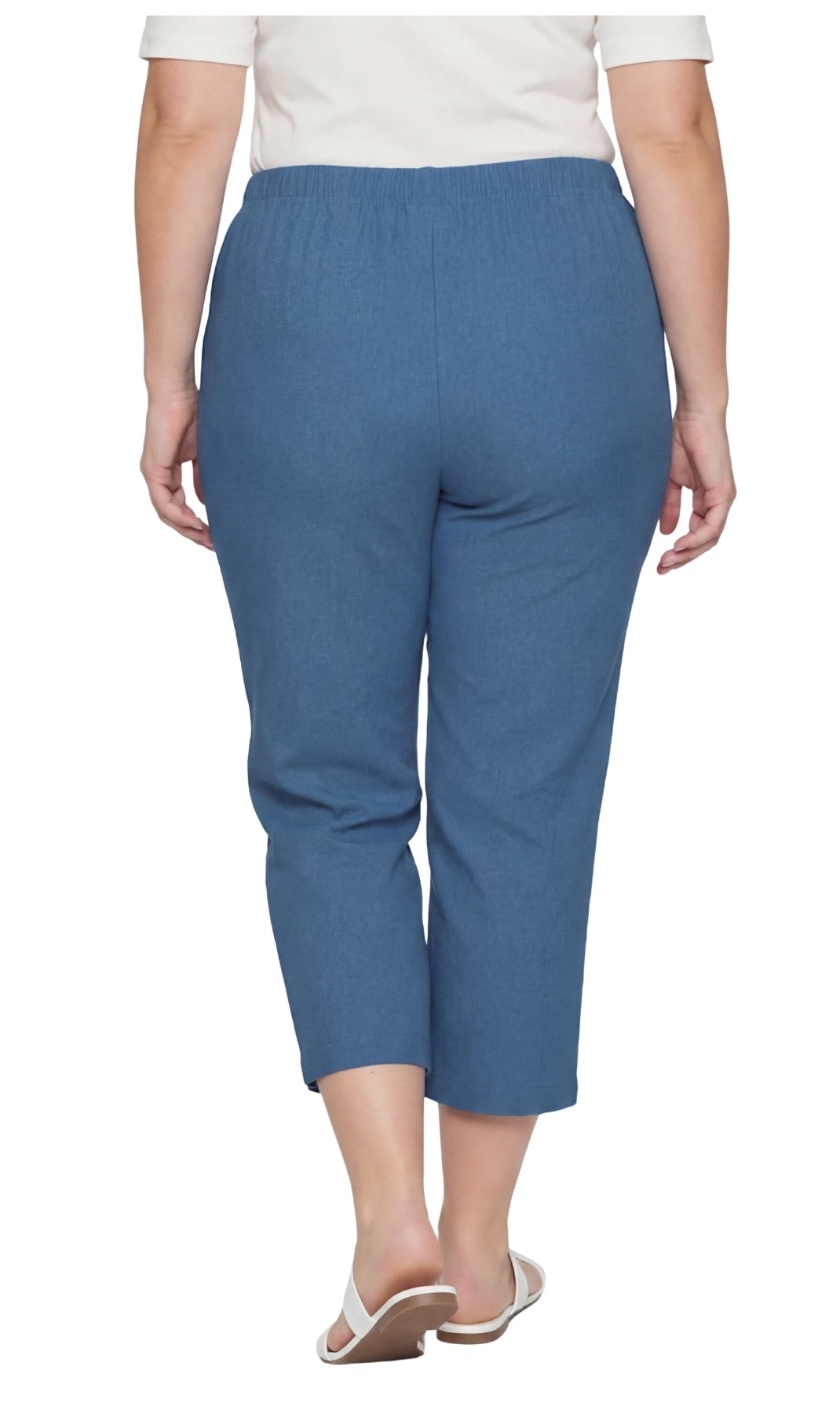 Women's Stretch Denim Capri Pants