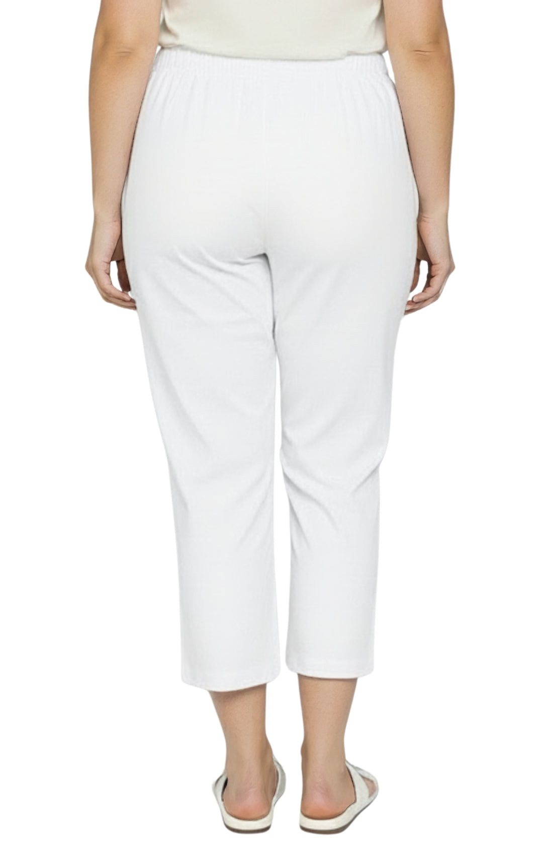 Women's Stretch Denim Capri Pants