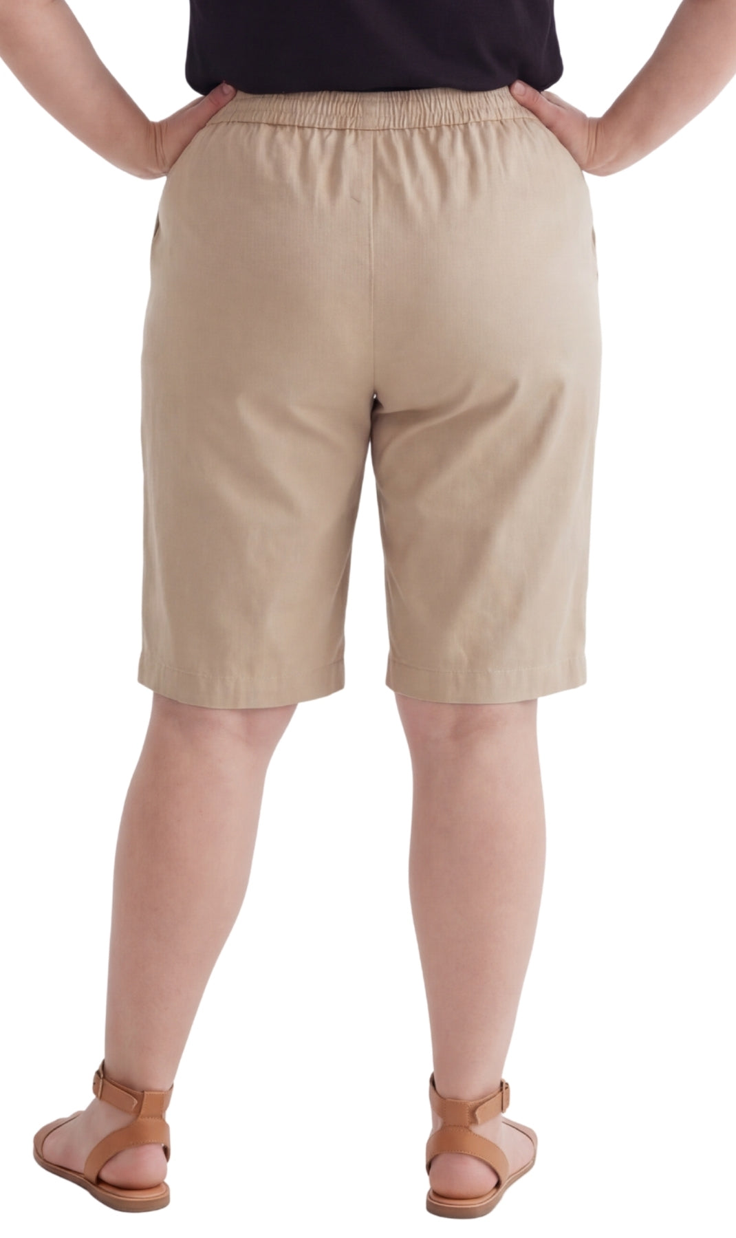 Women's Pull-On Bermuda Shorts – Denim & Twill