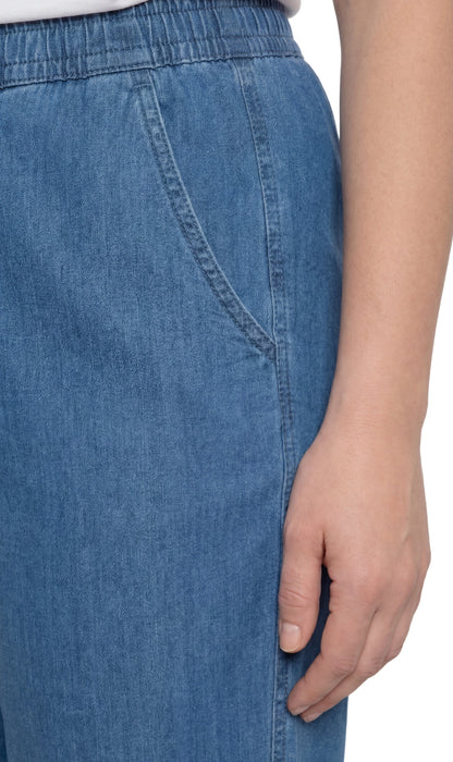 Women's Pull-On Bermuda Shorts – Denim & Twill