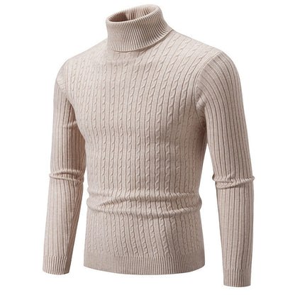 Men's Twist-Knit Pullover Sweater