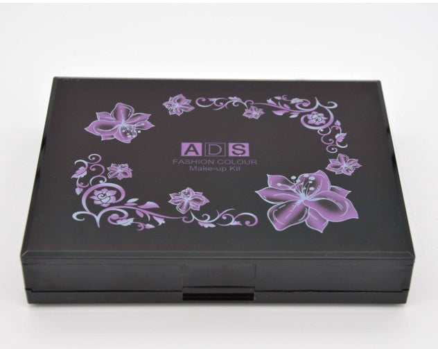 3-Layer Makeup Box Set with Eyeshadow, Blush and Lipstick