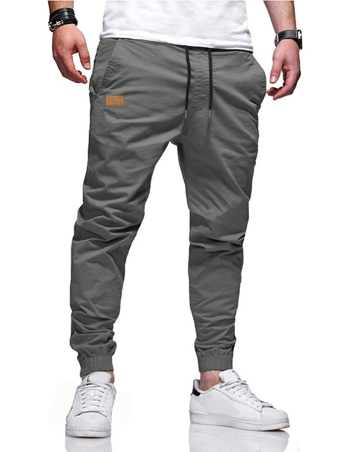 Men's Loose Straight-Leg Trousers
