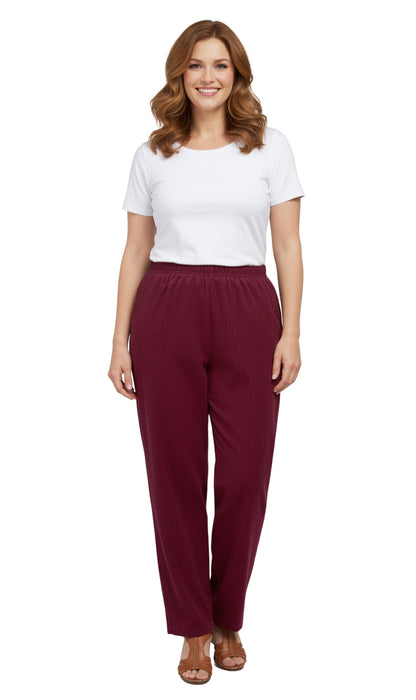 Women's Pull-On Corduroy Pants