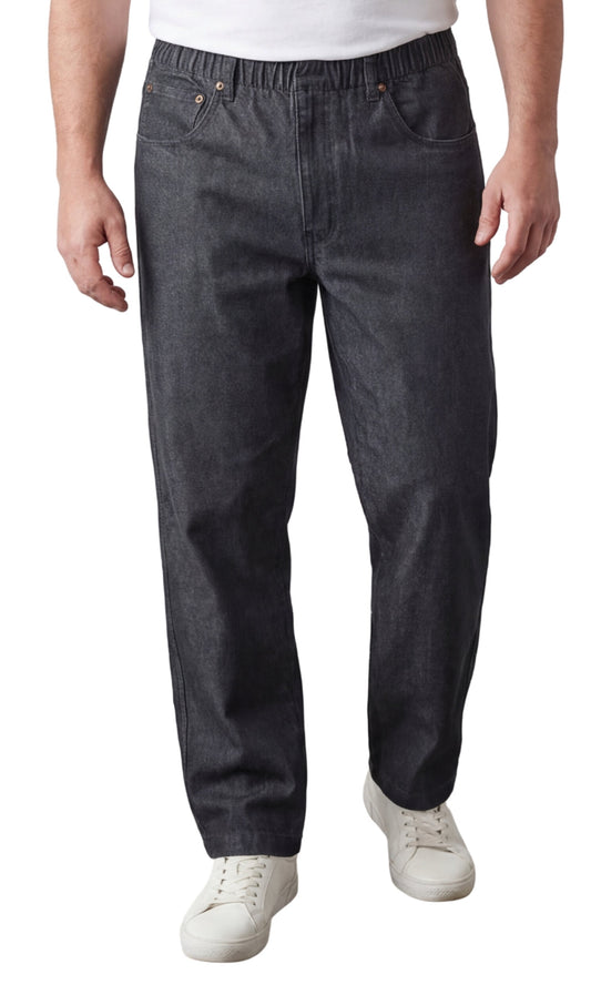 Men's Pull-On Denim & Twill Pants