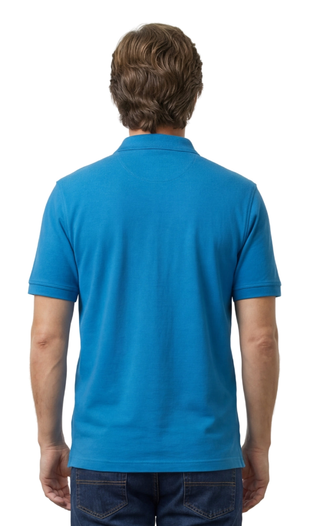 Men's Piqué Cotton-Blend Polo – Chest Pocket