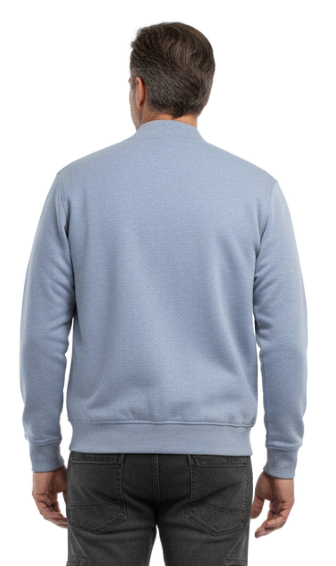Men's Zip-Up Baseball Fleece Jacket