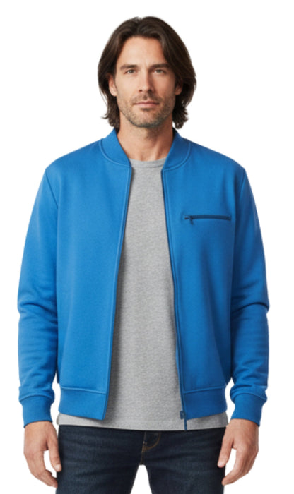 Men's Zip-Up Baseball Fleece Jacket