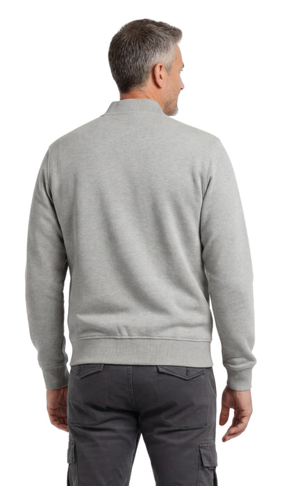 Men's Zip-Up Baseball Fleece Jacket