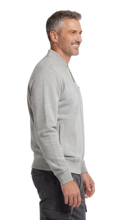 Men's Zip-Up Baseball Fleece Jacket