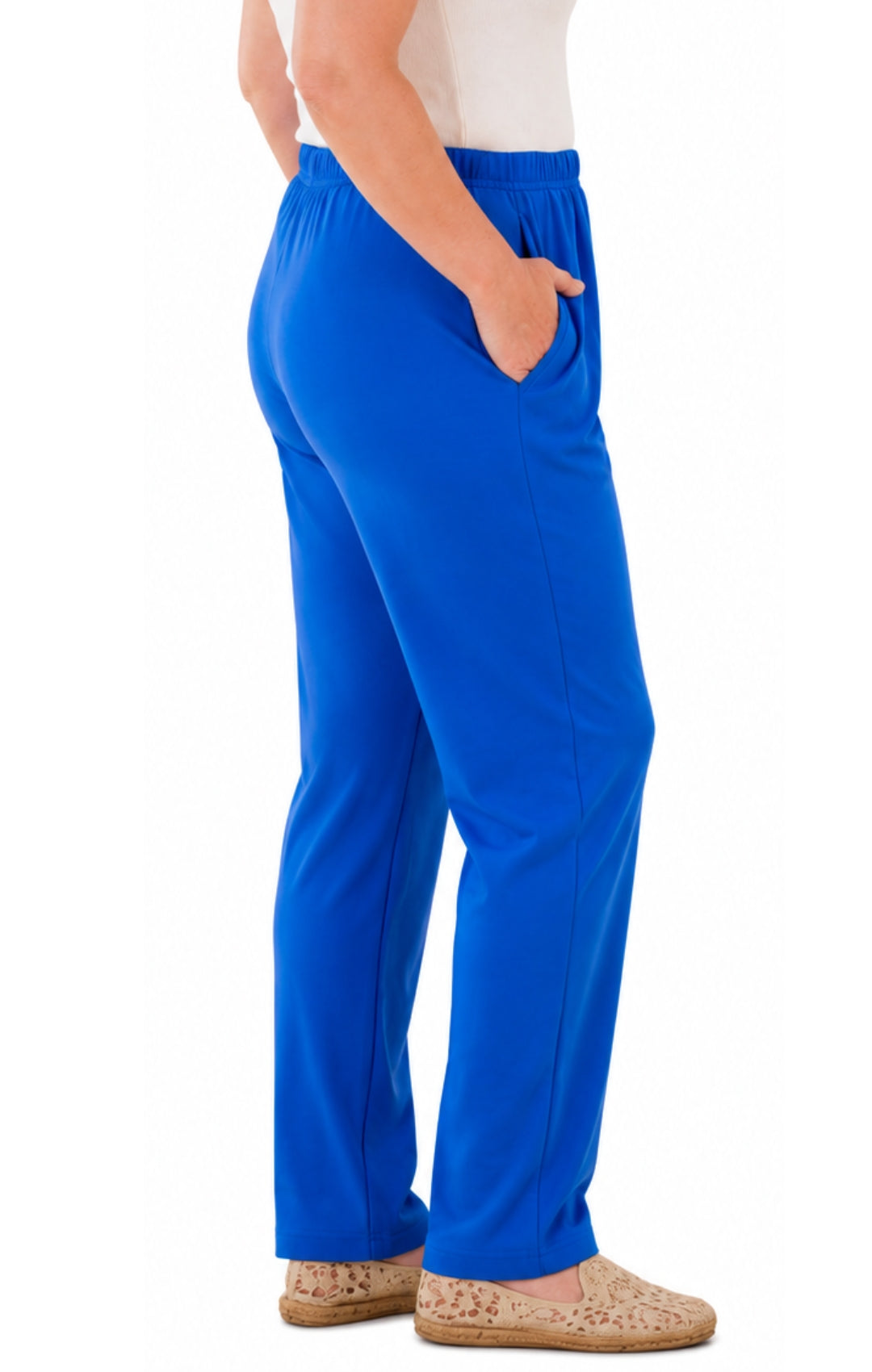 Women's Pull-On Knit Pants – Elastic Waist
