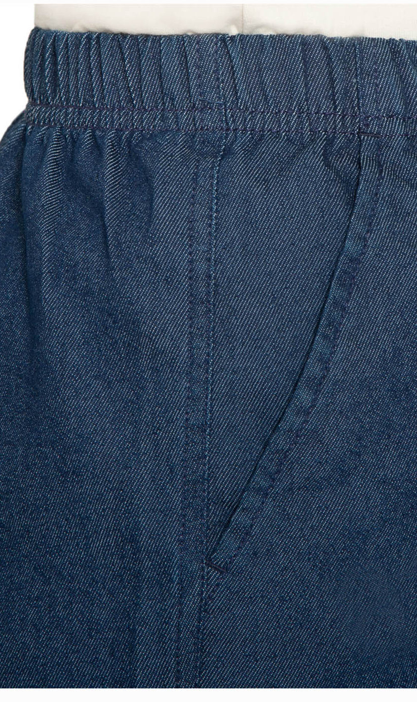 Women's Pull-On Denim & Twill Shorts, Stretch Waist