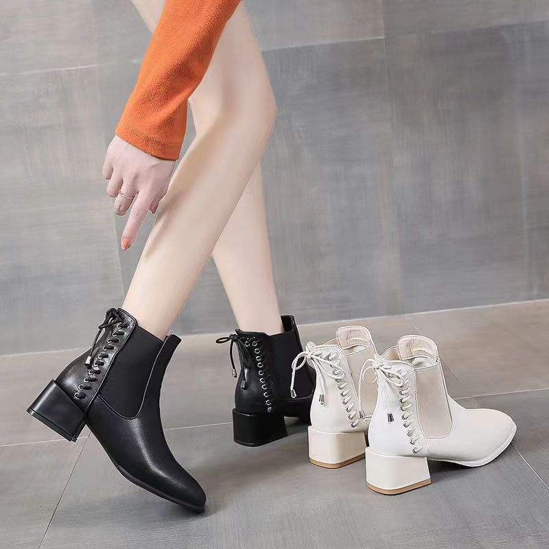 Women's Velvet Warm Martin Booties
