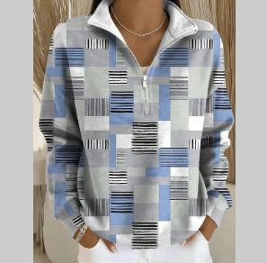 Women's Half-Zip Pullover Hoodie