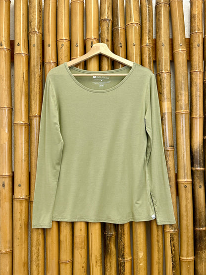 Bamboo Lounge Long Sleeve Tee
