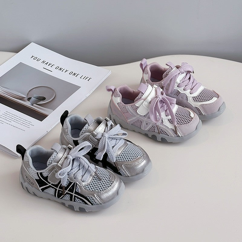 Kids' Soft-Sole Trainer Sneakers