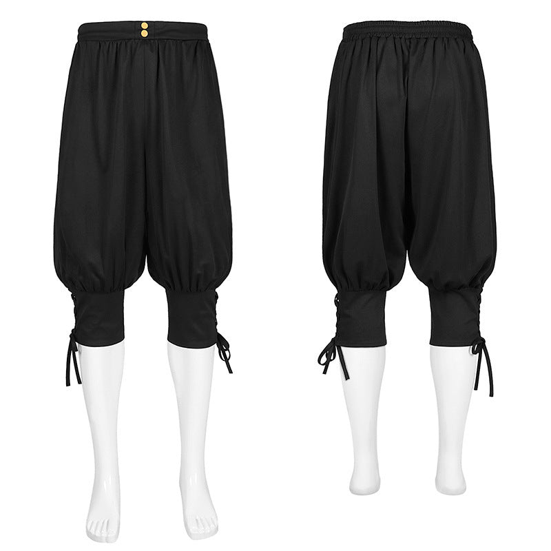 Men's Ankle-Strap Casual Trousers