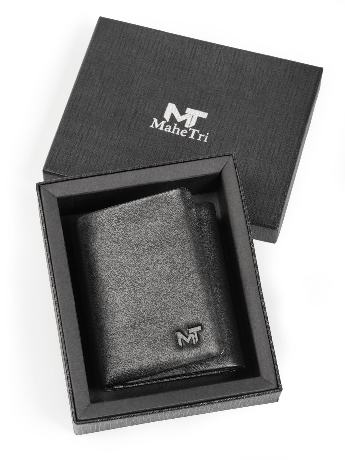 Men's Leather Trifold Wallet