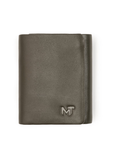 Men's Leather Trifold Wallet