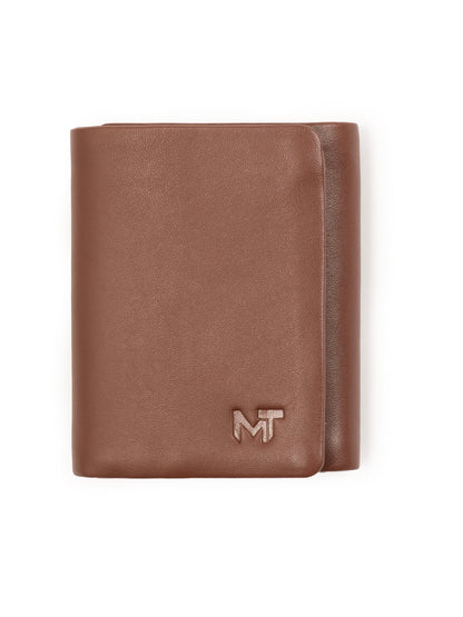 Men's Leather Trifold Wallet