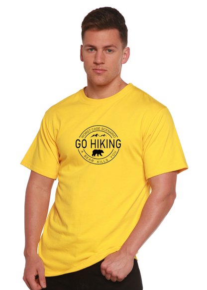 Go Hiking Men's Bamboo Graphic Tee